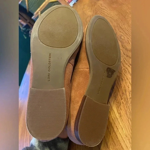 Lori Goldstein Greer Loafer Faux Shearling Suede 8M EUC! Bin A‎ - Picture 4 of 6